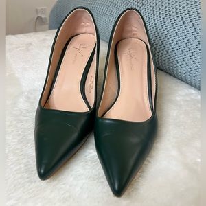 Shoes size 39 - dark green
